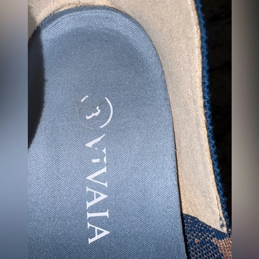 VIVAIA Knit Pointed-Toe Flats Blue & Blush EU 41 | US 10–10.5 - Picture 4 of 7